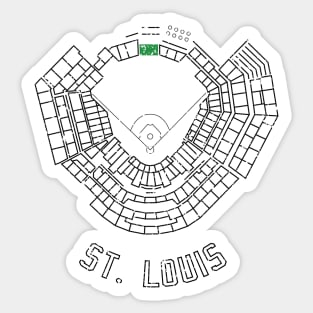 Busch Stadium Sticker